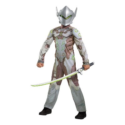 Disguise Boys' Overwatch Genji Jumpsuit Costume