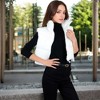 Anna-Kaci Women's Zip-Up Puff Vest Jacket with Cozy Design and Warmth - 3 of 4