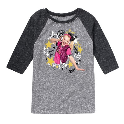 Boys' JoJo Siwa Jojo Wreath  - Athletic Heather/Heather Black - Small