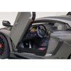 Lamborghini Aventador LP750-4 SV Grigio Titans/ Matt Grey 1/18 Model Car by Autoart - 3 of 4