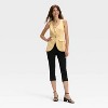 Women's Linen Blend Vest - A New Day™ - 3 of 3