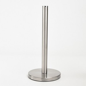 SharpChef Countertop Paper Towel Holder, Stainless Steel Finish, Rust Proof, Fits Most Size Paper Roll - 1 of 3