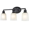 Millennium Lighting Amberle 3 - Light Vanity in  Matte Black - 4 of 4