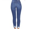 Women's High Rise Skinny Jeans - Blue Age - 2 of 4