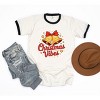 Simply Sage Market Women's Christmas Vibes Bells Short Sleeve Ringer Tee - 2 of 3