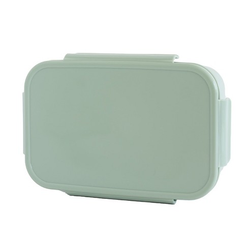 3 Sprouts Recycled Plastic Bento Box - Green - image 1 of 4