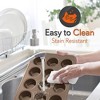 NutriChef Oven Muffin Baking Pans-Deluxe Non-Stick Cupcake Cookie Sheet - 3 of 4