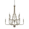 Capital Lighting Dawson 10 - Light Chandelier in  Aged Brass - 2 of 2