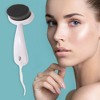 Unique Bargains Soft ABS Nylon Wool Cleansing Brush with Curved Handle White Black 1 Pc - 2 of 4