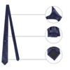 INSPIRE CHIC Men's Regular Adjustable Necktie - 3 of 4