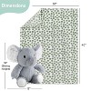 The Peanutshell Gift Set, Ellie Elephant Plush Stuffed Animal Toy and Blanket for Boys and Girls - 2 of 4