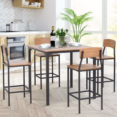 Counter High Dining Room Sets : Glass Tall Kitchen Dining Tables You Ll Love In 2021 Wayfair - A grey counter set brings dining up to date with a cool, contemporary look.