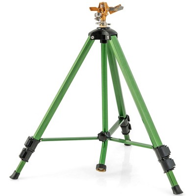 Tangkula Multifunctional Lawn Sprinkler w/36FT-44.6FT Coverage Area 360 Degree Rotation