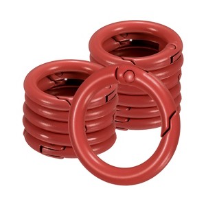 Unique Bargains Metal Spring O Rings Zinc Alloy Durable Multipurpose Lightweight Buckle 5/8 Inch - 1 of 4