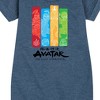 - Avatar: The Last Airbender - Four Nations Graphic Short Sleeve Fleece Dress - 2 of 4