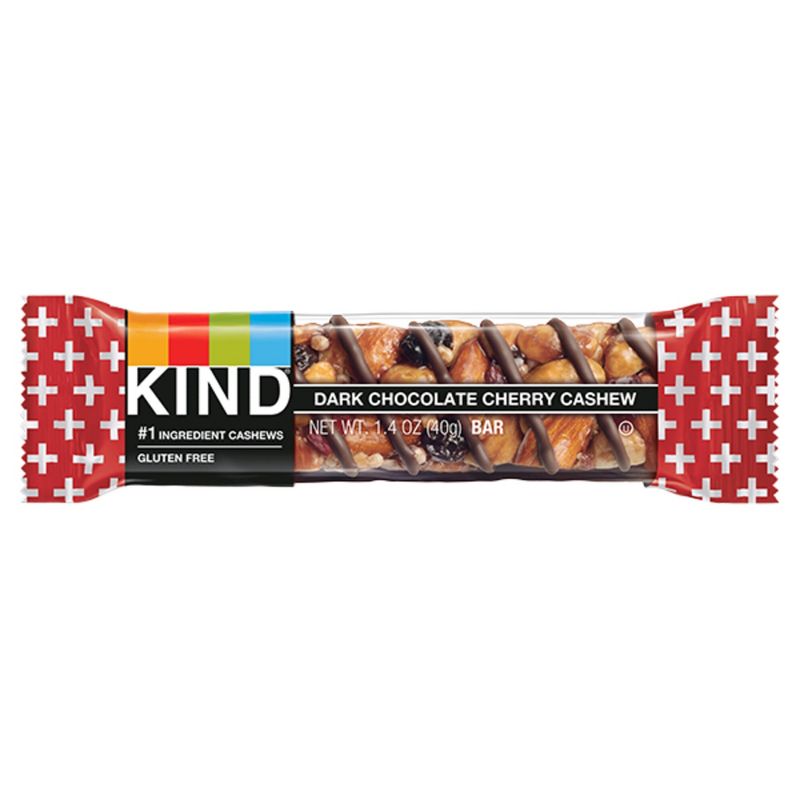 KIND Dark Chocolate Cherry Cashew Bars - 8.4oz/6ct, 6 of 11