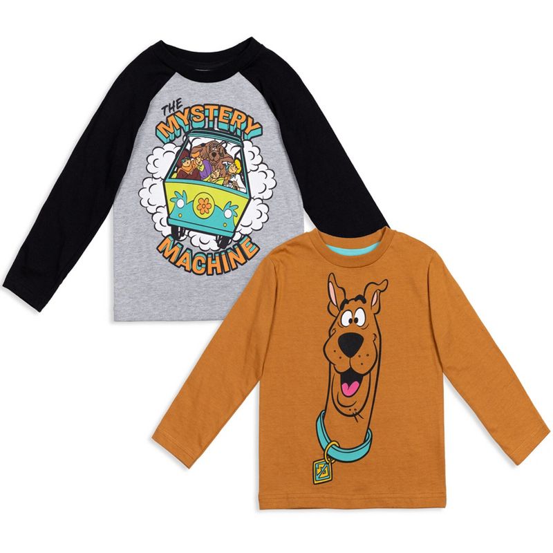 Scooby-Doo Scooby Doo Velma Shaggy Scooby-Doo 2 Pack T-Shirts Toddler, 1 of 9
