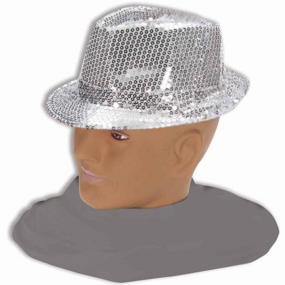 sequin fedora hats