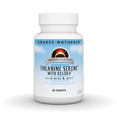 Theanine Serene with Relora by Source Naturals, Inc.  -  30 Tablet