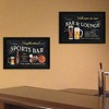 Gulches 2-Piece Vignette By Debbie DeWitt, Printed Wall Art, Ready To Hang Framed Poster, Black Frame(Sports Bar Collection) - 2 of 4