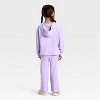 Toddler Girls' 2pc Top & Bottom Set - Cat & Jack™ Purple - 2 of 4