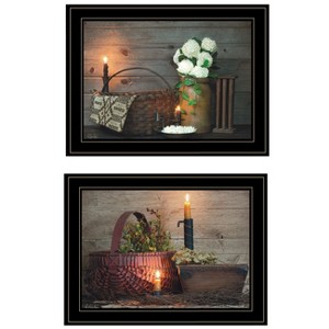 Baskets and Flowers Framed Wall Art,Modern Home Decor Framed Print for Living Room, Bedroom & Farmhouse Wall Decoration by Susie Boyer - 1 of 4