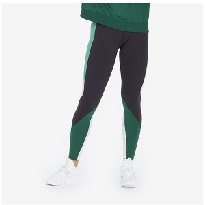 Reebok Womens Lux Stretch Compression Athletic Pants - 1 of 4