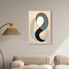Art Remedy Earthworm in the glass bowl Contemporary Shapes Abstract Wall Art Framed - 2 of 4