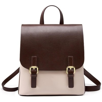 BEAFUP Mini Leather Backpack for Women,Stylish & Convertible Small Backpack Purse with Adjustable Strap,Durable Travel Daypack