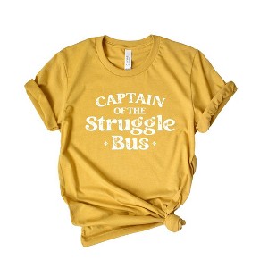 Simply Sage Market Women's Captain of the Struggle Bus Short Sleeve Graphic Tee - 1 of 3