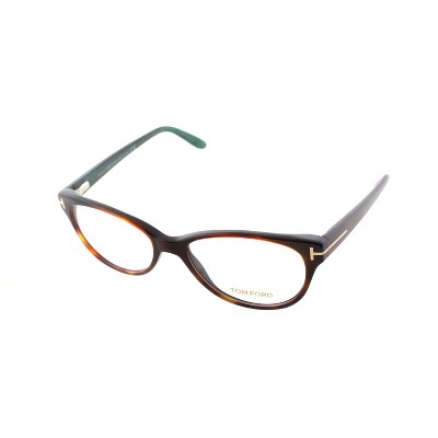 Tom Ford  052 Womens Round Eyeglasses Brown 53mm