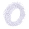 Vickerman Artificial Sparkle White Spruce Wreath - 2 of 4