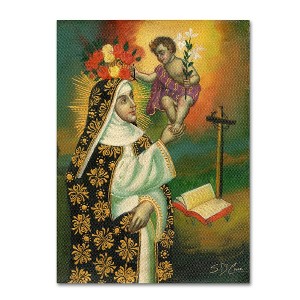 24" x 18" Masters Fine Art 'Mother and Child' Canvas Art - Trademark Fine Art: Giclee, Gallery-Wrapped - 1 of 4