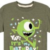 Boys' - Disney - Mike Yay It's My Birthday Short Sleeve Graphic T-Shirt - 2 of 4