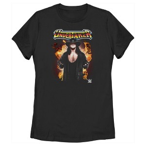Women's WWE Undertaker Flames T-Shirt - 1 of 4