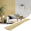 0.35 in. x 0.5 ft. x 4 ft. Composite Sound Absorbing Decorative Wall Paneling 16-Pack - 2 of 4