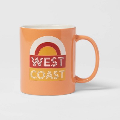 15oz Stoneware West Coast Mug - Room Essentials™