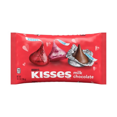 Hershey's Valentine's Milk Chocolate Kisses - 10.1oz - image 1 of 4