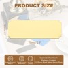 Unique Bargains Aluminium DIY Engraved Blank Nameplate Office Signages 12 Pcs - 2 of 4