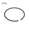 Unique Bargains Durable High Tensile Piston Ring Set 2 Pcs - 3 of 4