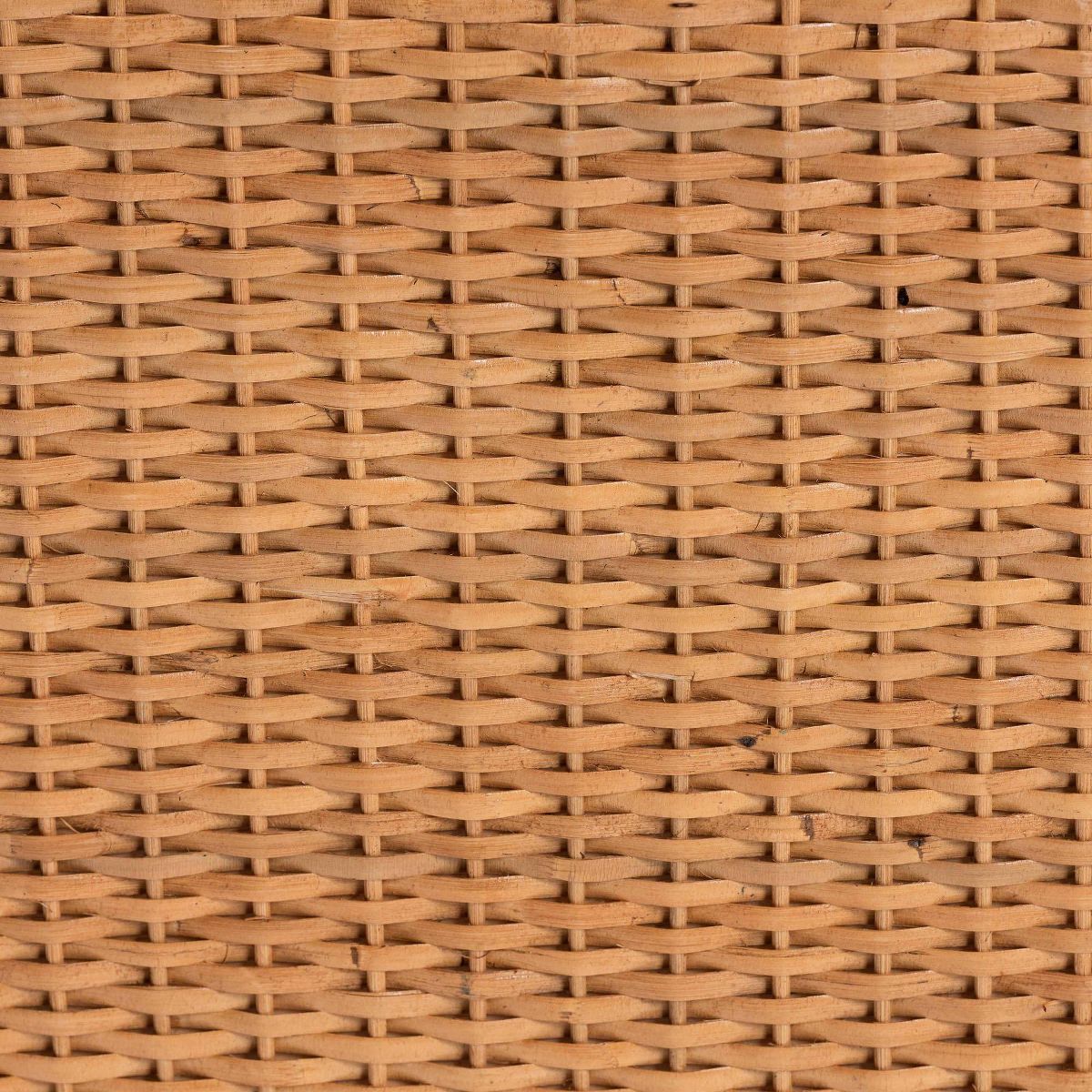 bali & pari Andrea Natural Rattan End Table Light Honey - thumbnail 6