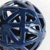 Plum & Post Alicia Orb Medium - Navy Blue Ceramic Decorative Accent - 3 of 4