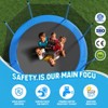 VYNXARIA 10 FT Outdoor Trampoline with Safety Net and Basketball Hoop - Family Fun and Fitness - 4 of 4