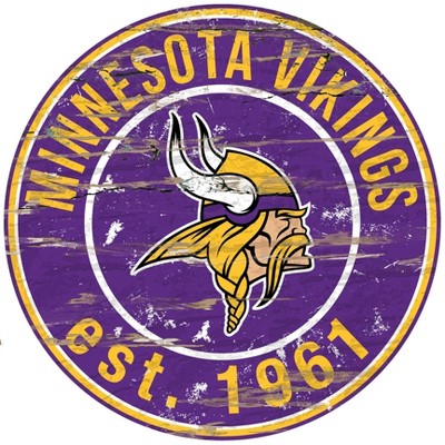 Multi Fan Creations Minnesota Vikings Fans Welcome Sign 