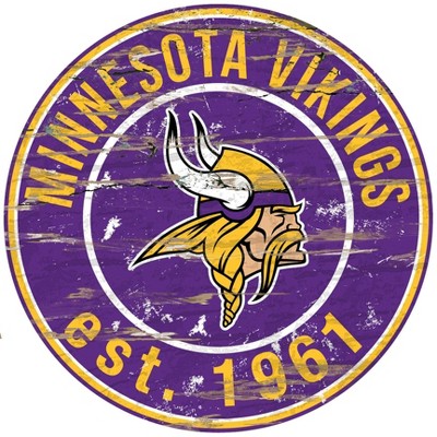 Fan Creations NFL Team Bus Sign Minnesota Vikings