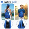 Unique Bargains Lightweight Durable Water Resistant Multi-Functional Tennis Pickleball Sling Bags - 2 of 4