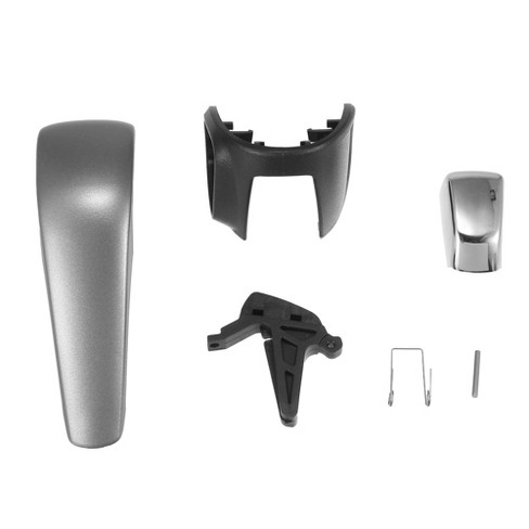 Unique Bargains Transmission Shifter Knob Kit for Chevrolet Aveo 2012-2016 Silver Tone 1pc - image 1 of 3