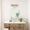 LNC Charm Gold and Glass Globe Modern/Contemporary Vanity Lights, 2 Light/ 3 Light/4 Light - 4 of 4