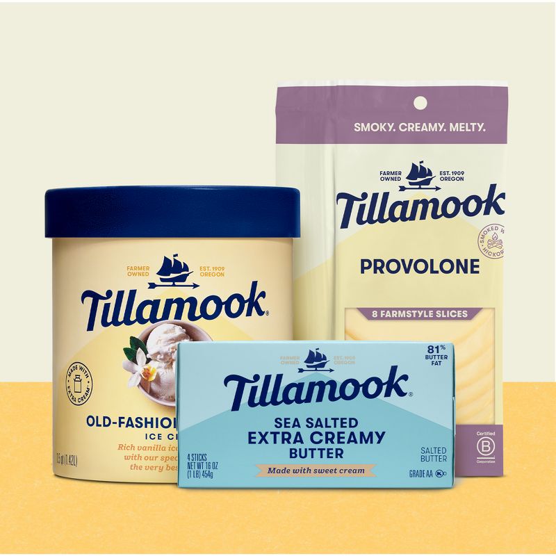 Tillamook Farmstyle Smoked Provolone Cheese Slices - 7oz/8 slices, 5 of 7