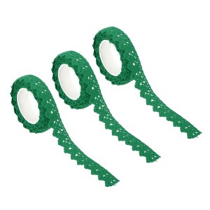 Unique Bargains Cotton Self-Adhesive Lace Ribbon for DIY Craft Scrapbooking - 1 of 3